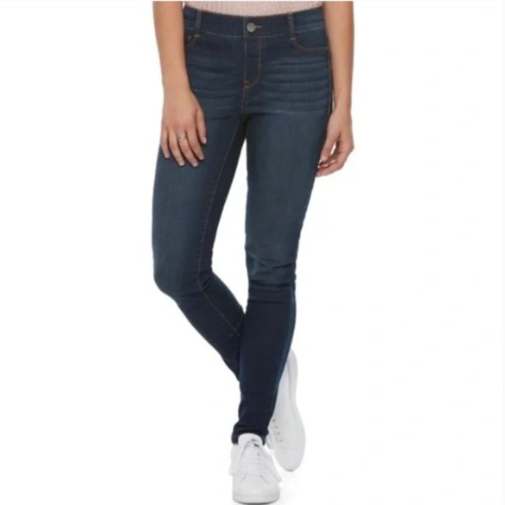 Juicy Couture Dark Wash Skinny Pull-On Jeggings Size 2